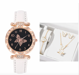 🔥🔥 PROMOCIÓN POR TIEMPO LIMITADO🔥🔥 SET RELOJ ARETES COLAR PULSERA Y ANILLO