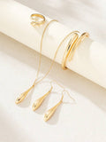 SET x 4 ETERNA ELEGANCIA EN BAÑO DE ORO
