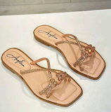 SANDALIAS PLANAS SUSURRO DE PIES