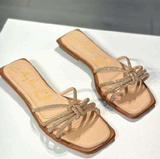 SANDALIAS PLANAS ALMA DELICADA