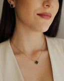 SET VAN CLEEF TREBOL: CADENA + TOPO + ANILLO