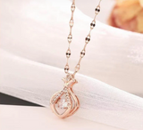 COLLAR GOLD ROSE